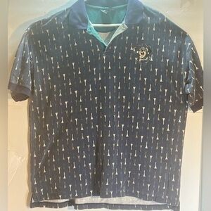 WARNER BROTHERS VINTAGE TAZMANIAN DEVIL GOLF POLO SHIRT SIZE XXL